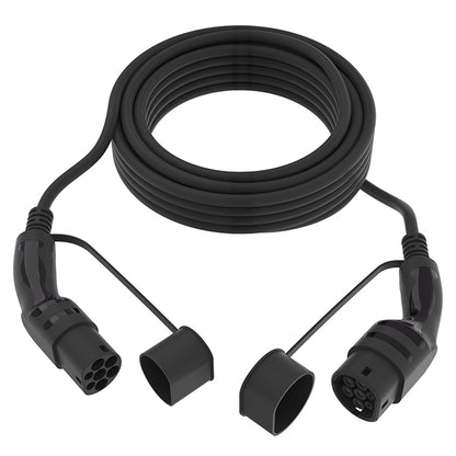 Ladekabel Type-2 32A 3-faset - 5 Meter