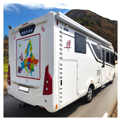 V Spoilers Kit til Varebil 30 stk. Hvid vspoilers