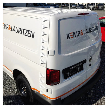 V Spoilers Kit til Varebil 30 stk. Sort vspoilers