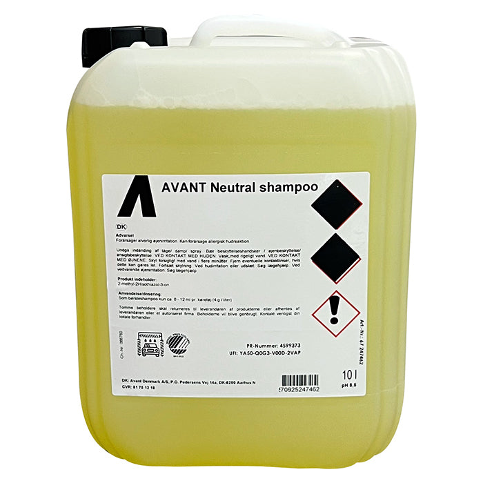 Avant Neutral shampoo Svanemærket 10L avant