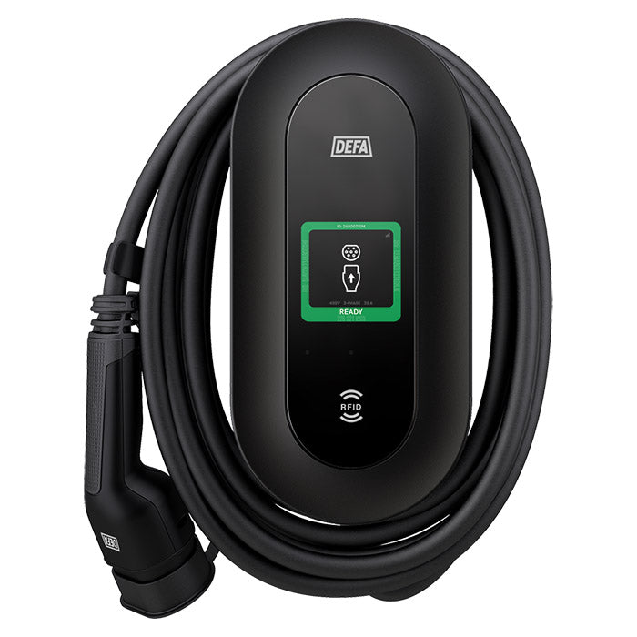 DEFA Power ladestation inkl. vægbeslag - 6 m. kabel 22kw