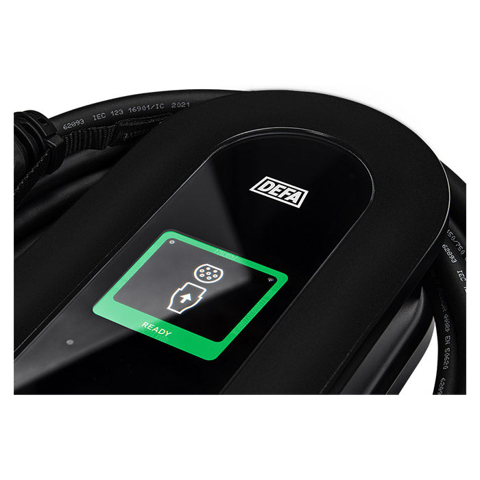 DEFA Power ladestation inkl. vægbeslag - 6 m. kabel 22kw