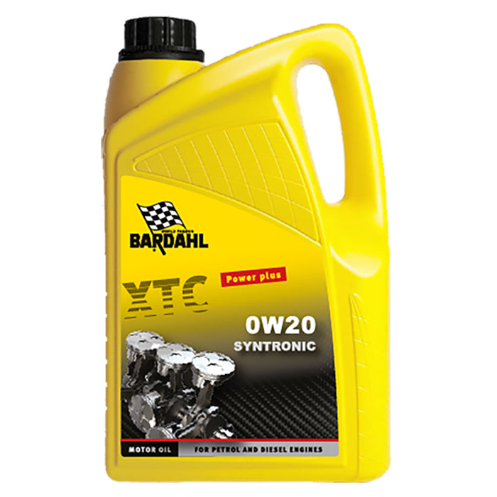 Bardahl Motorolie 0W20 Rc 5 L. bardahl