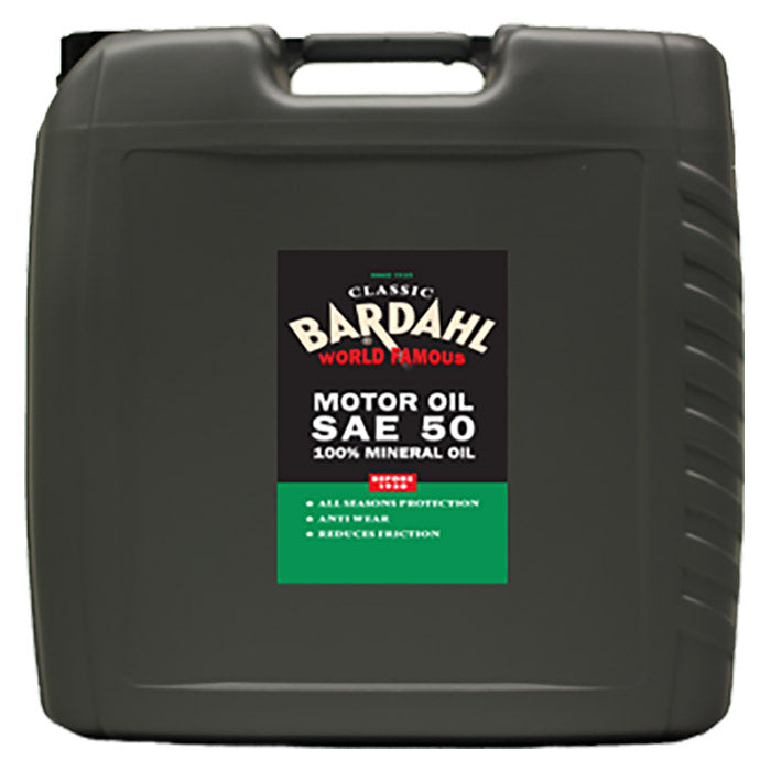Bardahl 20 Ltr. Sae40 Singlegrade Classic motorolie bardahl