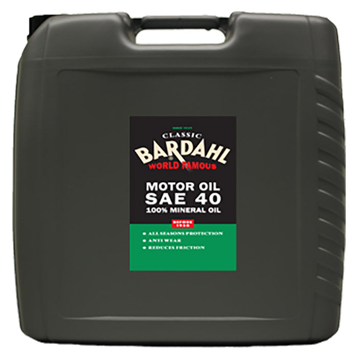 Bardahl 20 Ltr. Sae50 Singlegrade Classic motorolie bardahl
