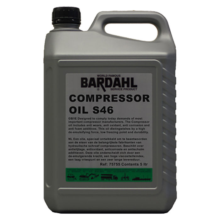 Bardahl 5 Ltr. Kompressor Olie S46 bardahl
