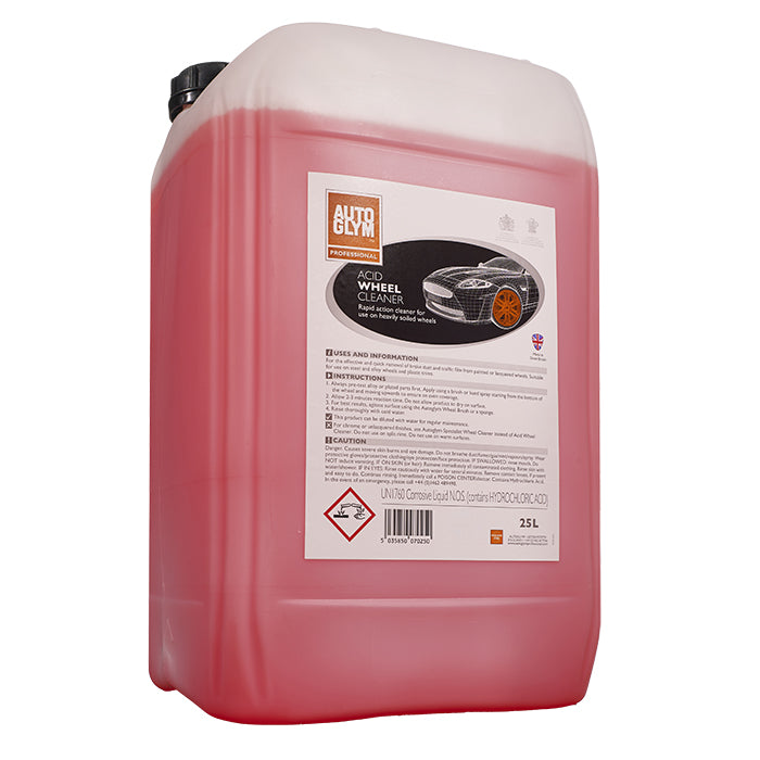 Autoglym Acid Wheel Cleaner 25L Fælgrens med syre autoglym