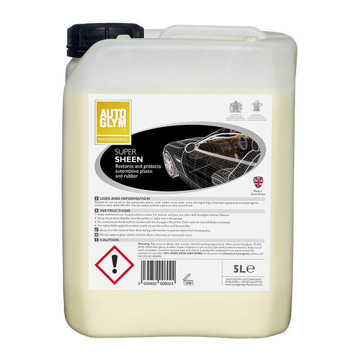 Autoglym Super Sheen 5L Vinyl Makeup autoglym