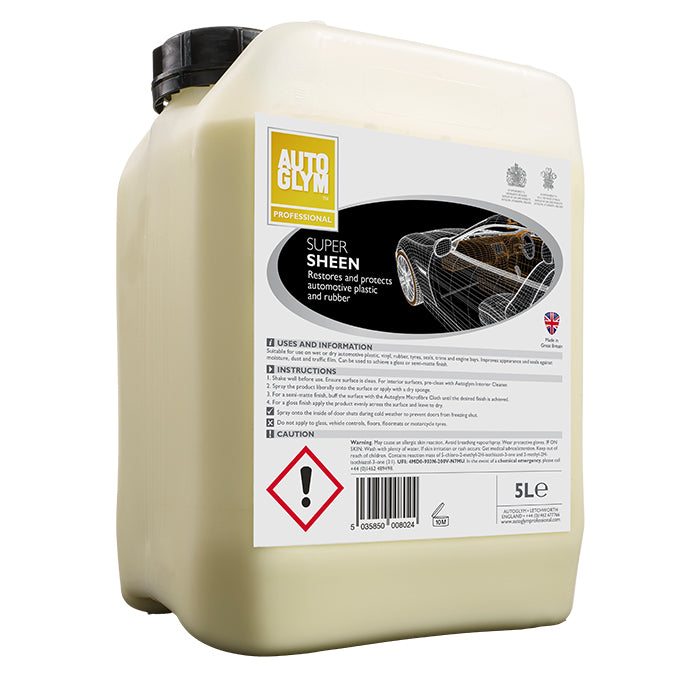 Autoglym Super Sheen 5L Vinyl Makeup autoglym