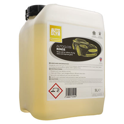 Autoglym Autogloss Rinse 5L Skyllevoks autoglym
