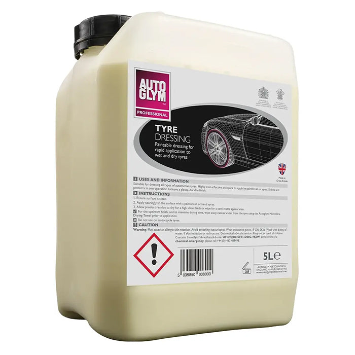 Autoglym Tyre Dressing 5L High Gloss Dækglans autoglym