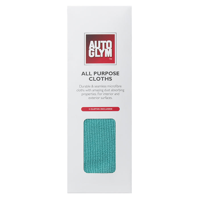 Autoglym All Purpose Mikrofiberklud 40x40cm - 3 stk Autoglym