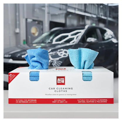 Autoglym Mikrofiberklude i kasse 250gsm 32x32cm 24 stk autoglym