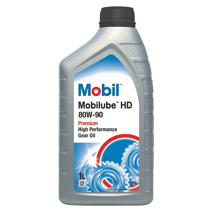 Mobilube HD 80W-90 gearolie, 1 L mobil