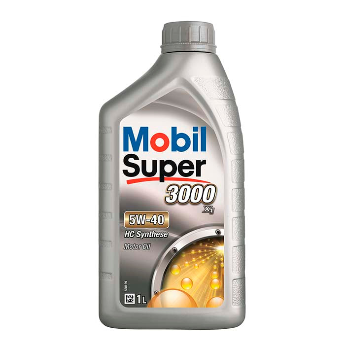 Mobil Super 3000 5W40 fuld syntetisk olie, 1 L mobil