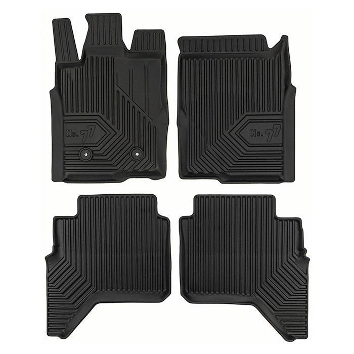 Gummimåtter Ford Ranger IV 2022-, 4-dr frogum