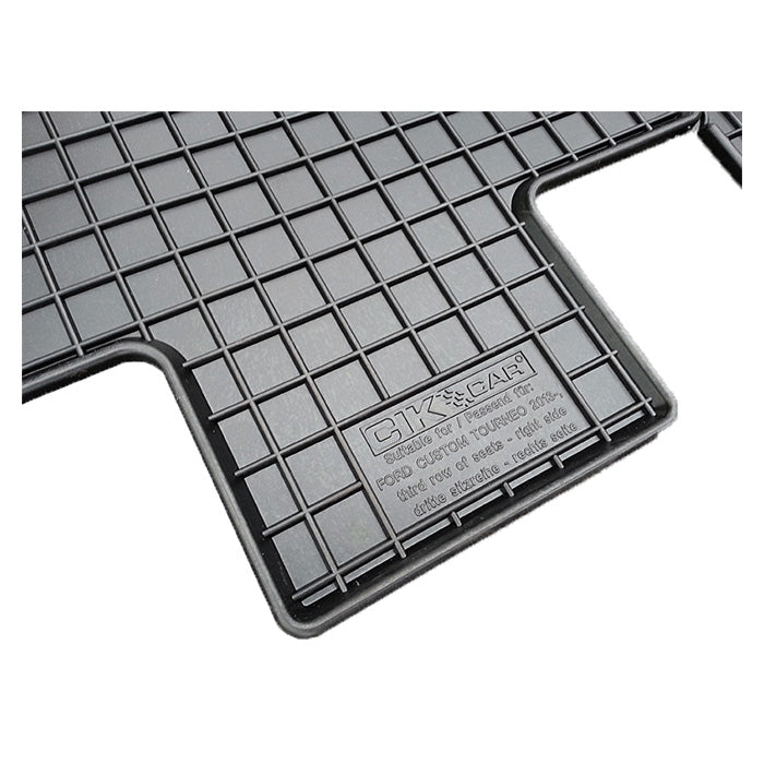 Gummimåtter Ford Custom Tourneo 2012- 3. række cikcar