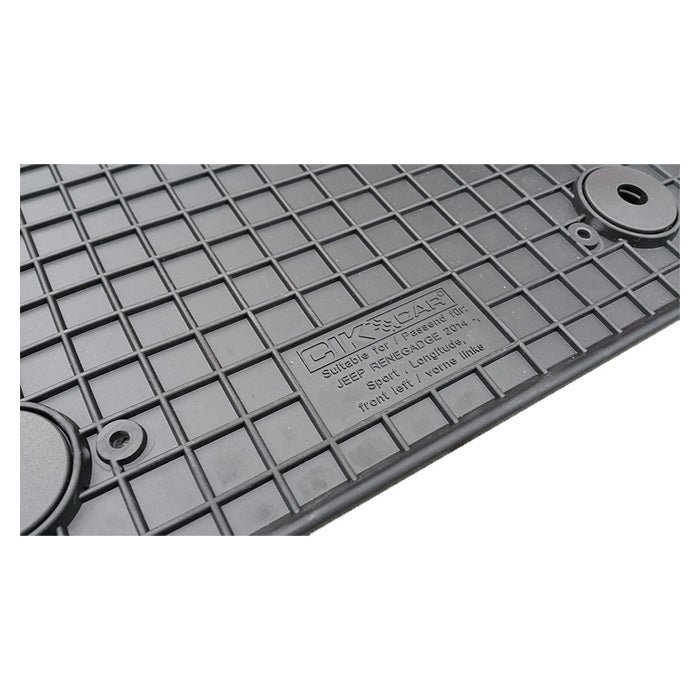 Gummimåtter Jeep Renegade Sport Long. 14- Fix 20Cm cikcar