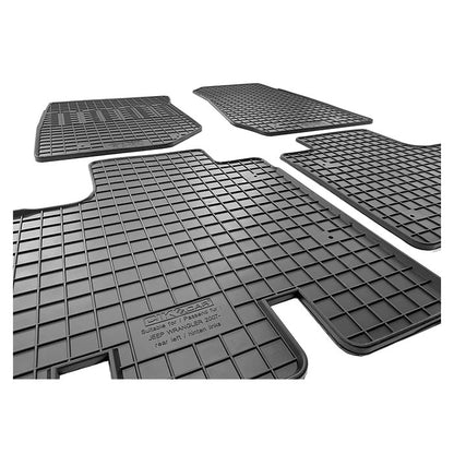 Gummimåtter Jeep Wrangler Iii (Jk) 2007-2018 cikcar