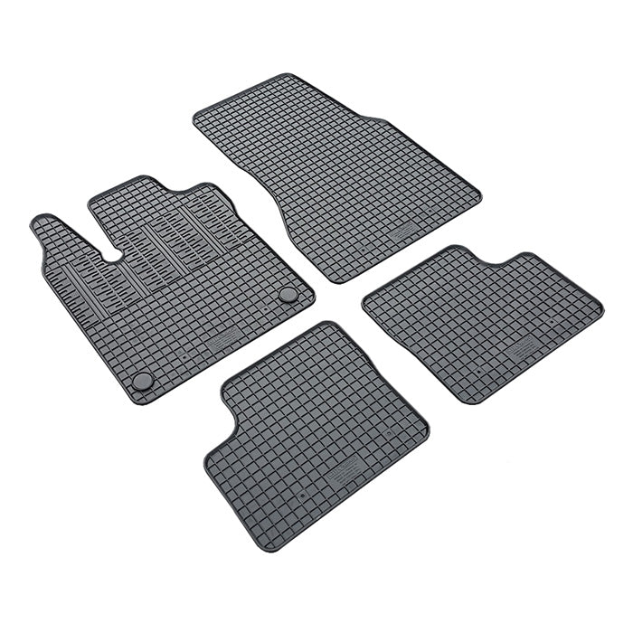 Gummimåtter Smart ForFour II (W453) 2014-  5 pers. cikcar