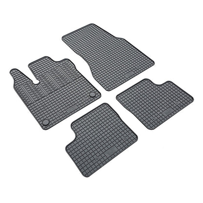 Gummimåtter Smart ForFour II (W453) 2014-  5 pers. cikcar
