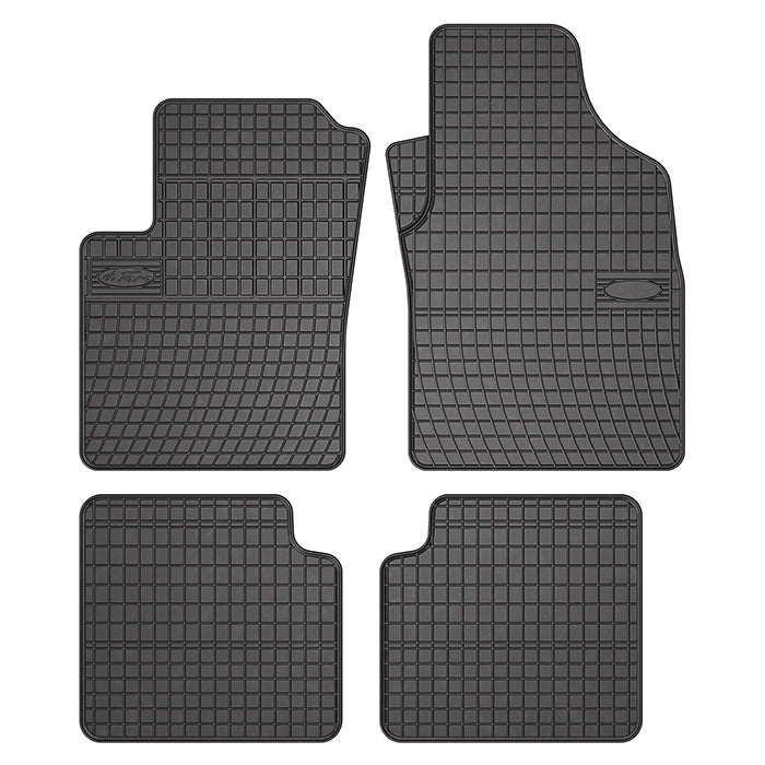 Gummimåtter Fiat 500 07- Panda II 03-12, Ka II 08-16 frogum