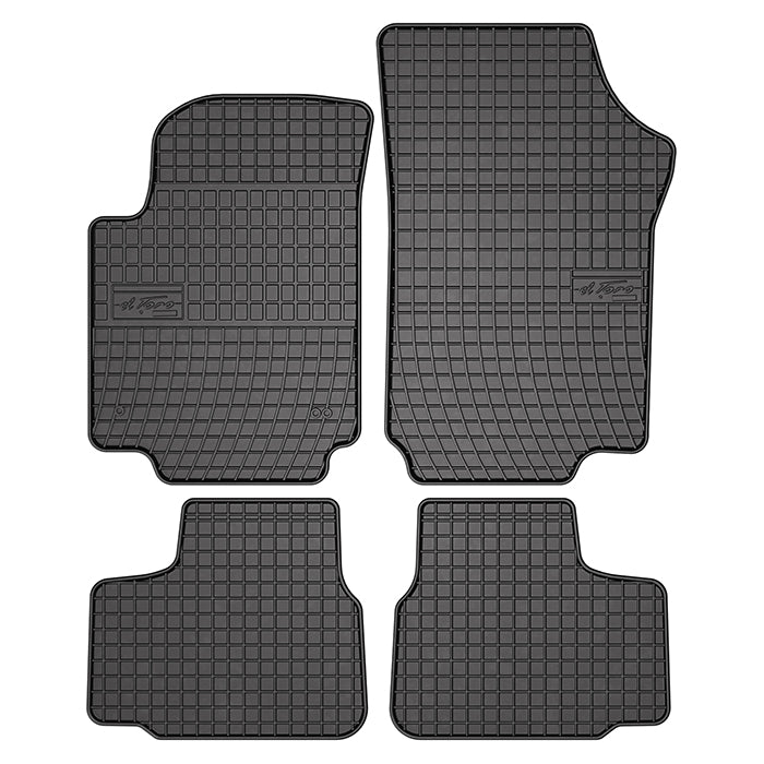 Gummimåtter Seat MII, Skoda Citogo, VW UP, 2011-2019 frogum