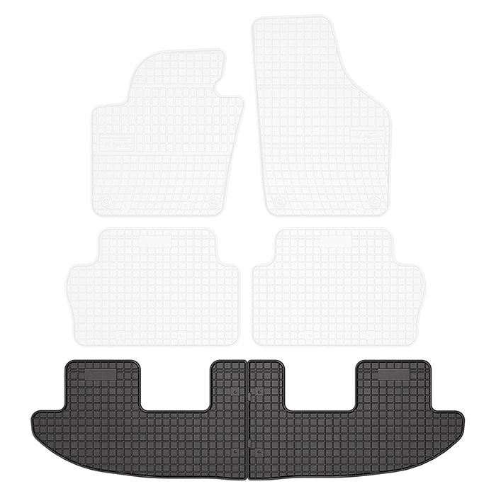 Gummimåtter Volkswagen Sharan II minivan, 2010-2022 frogum