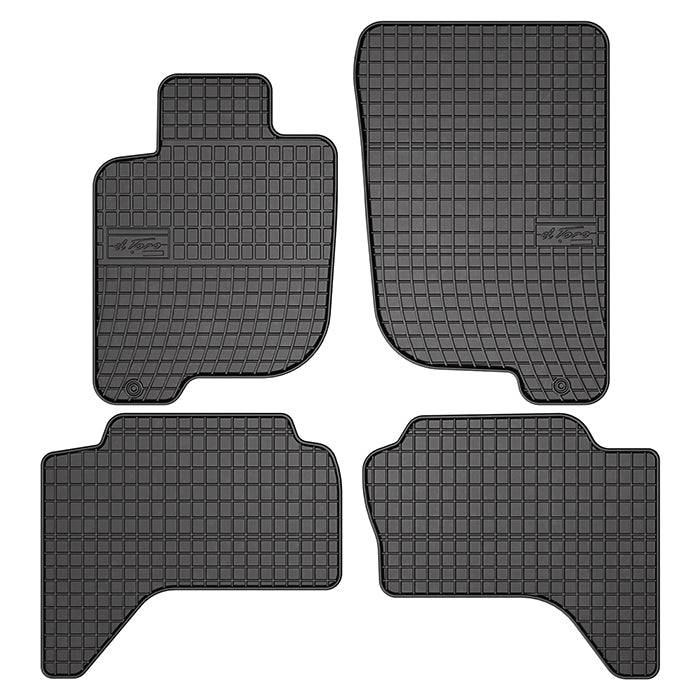 Gummimåtter Mitsubishi L200 IV pickup 2005-2015 frogum