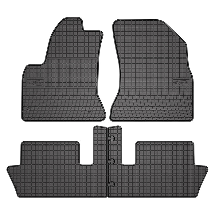 Gummimåtter Citroën C4 Picasso I minivan 2006-2013 frogum