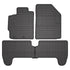 Gummimåtter Toyota Yaris II 2005-2011 frogum