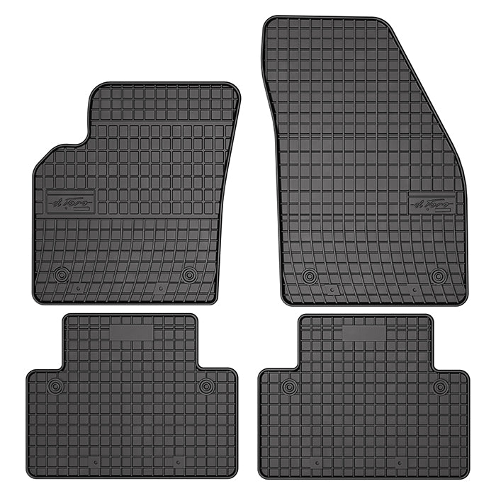 Gummimåtter Volvo C30, S40 II, V50 2004-2012 frogum