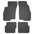 Gummimåtter Fiat Punto HB, 2012 2012-2018 frogum
