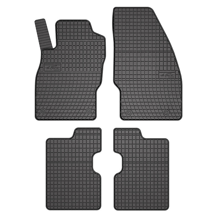 Gummimåtter Opel Corsa E HB, 1. + 2. række 2014-2019 frogum
