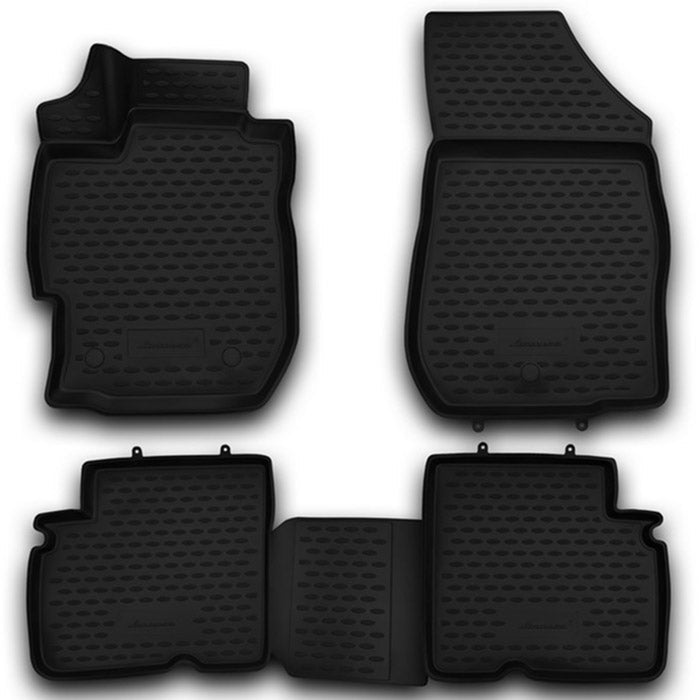 Gummimåtter Nissan Almera 2012- 4 stk rubberline