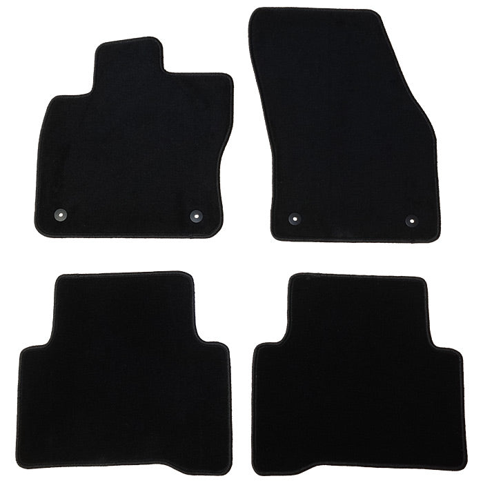 Velour måtter VW Touran 5P 05/2015- avant