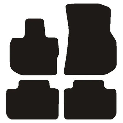 Bilmåtter BMW X3, X4, iX3 (G01,G02,G08)2021- Velour avant