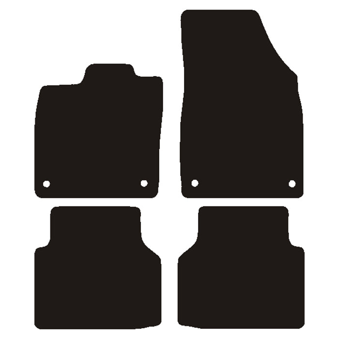 Bilmåtter VW ID.4 E21 og ID.5 E39 2020- Velour avant