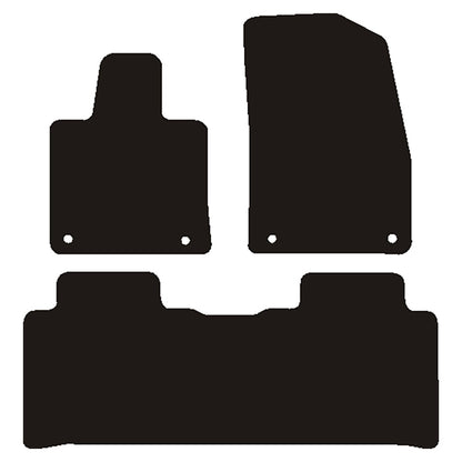 Bilmåtter Xpeng G6 2023- Velour avant