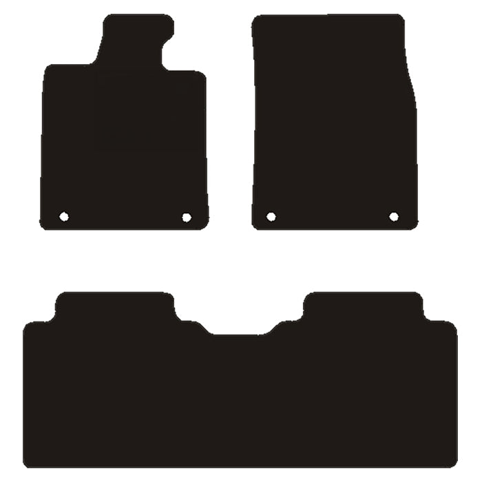 Bilmåtter Xpeng P7+ 2026- Velour avant