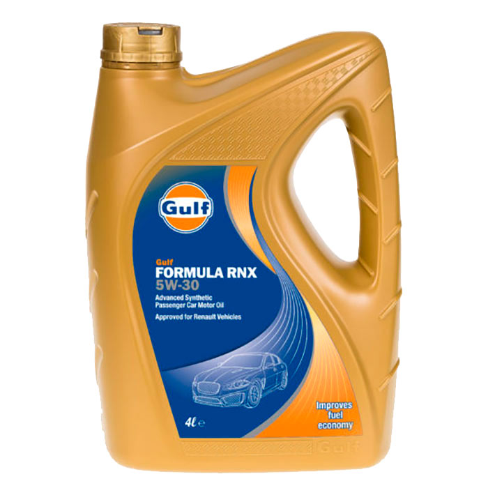 Gulf formula rnx 5w-30 4 liter gulf