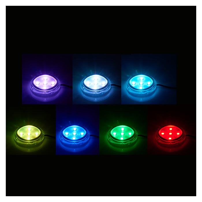 LED lys med 7 farver 12-24 volt til Poppy poppy