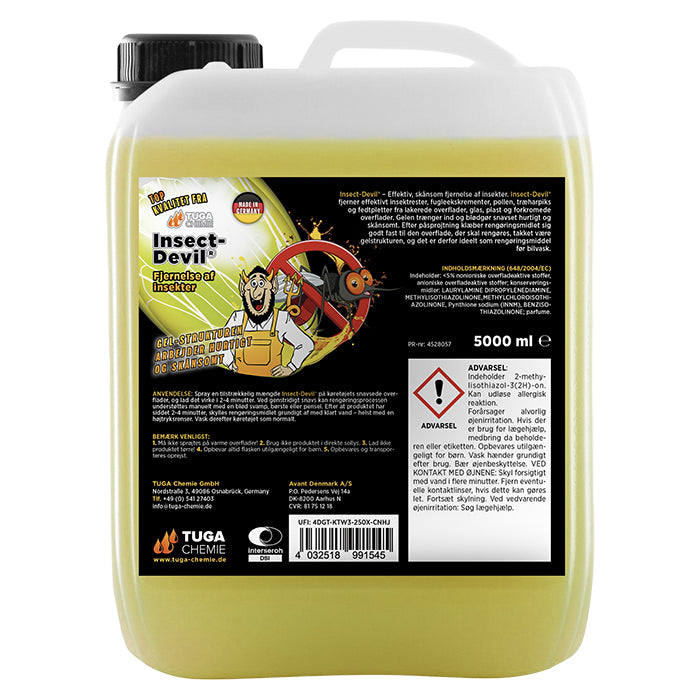 Tuga Insect-Devil - Insektfjerner 5L - BilligStyling