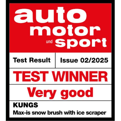 Kungs Max-is snekost med isskraber, 52 cm Kungs