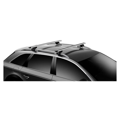 Thule WingBar evo 118 tagbøjle i sølv halvt sæt (1stk) thule