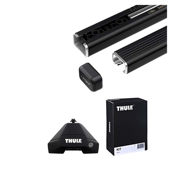 Squarebar Volkswagen Polo (Mk. V) 5-Dr Hatchback, 09-14 thule