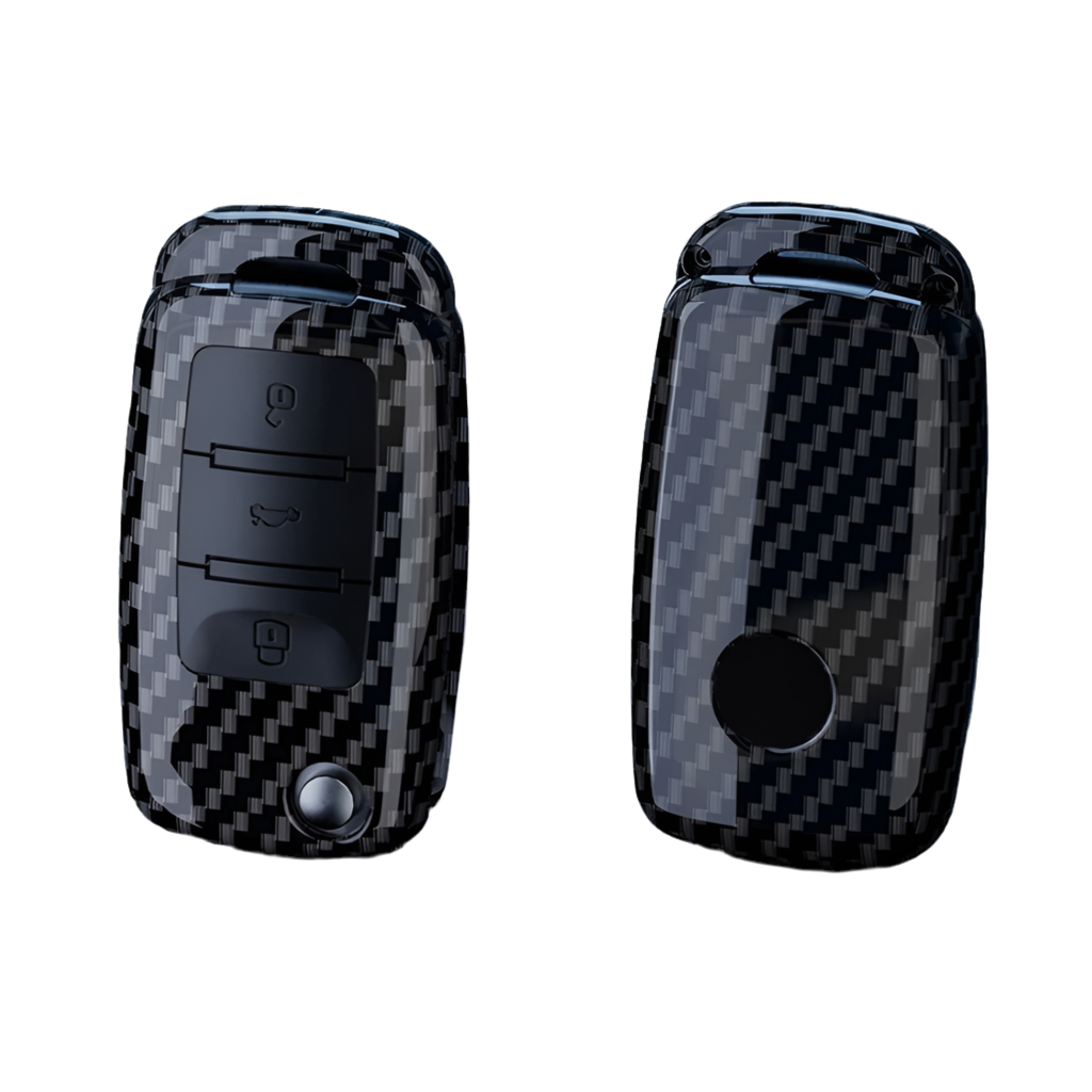 Volkswagen, SEAT, Skoda, Carbon bilnøgle cover