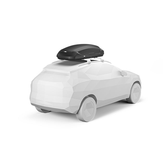 Thule Pulse 2 M Black Aeroskin - Sort tagboks thule