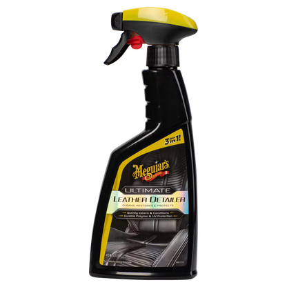 Meguiars Ultimate Leather Detailer Læderpleje Spray (473 ml) - BilligStyling