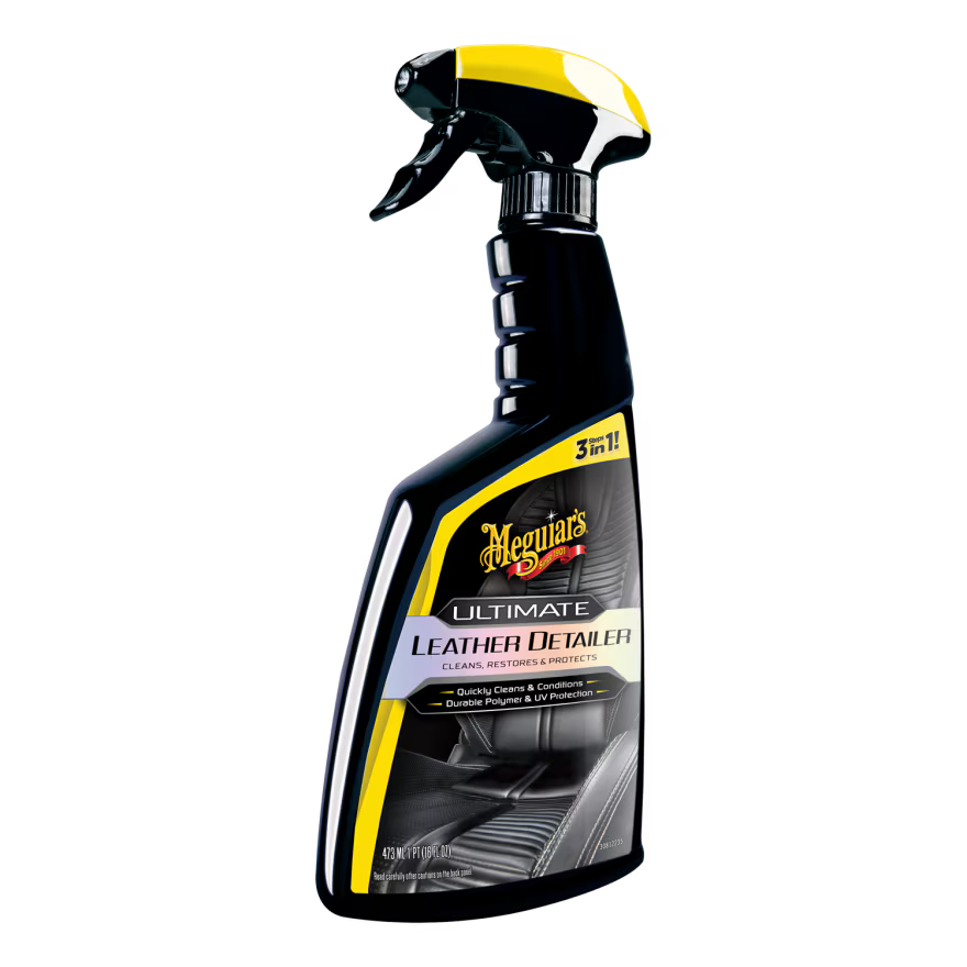 Meguiars Ultimate Leather Detailer Læderpleje Spray (473 ml) - BilligStyling